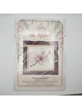 Cross Stitch Pattern Magnolia by Bella Filipina Flower Floral Botanical